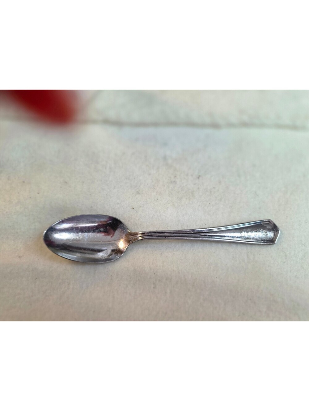 Vintage Delta Air Lines International Silverplate Airline Teaspoon 5.5"